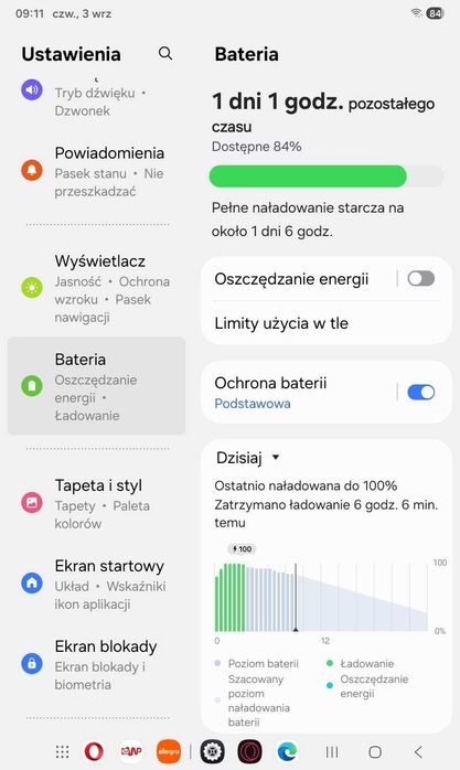 SUPER tablet Samsung A11.Ekran 8.7 cala. Pamięć 4/64 gb.  Gwarancja producenta