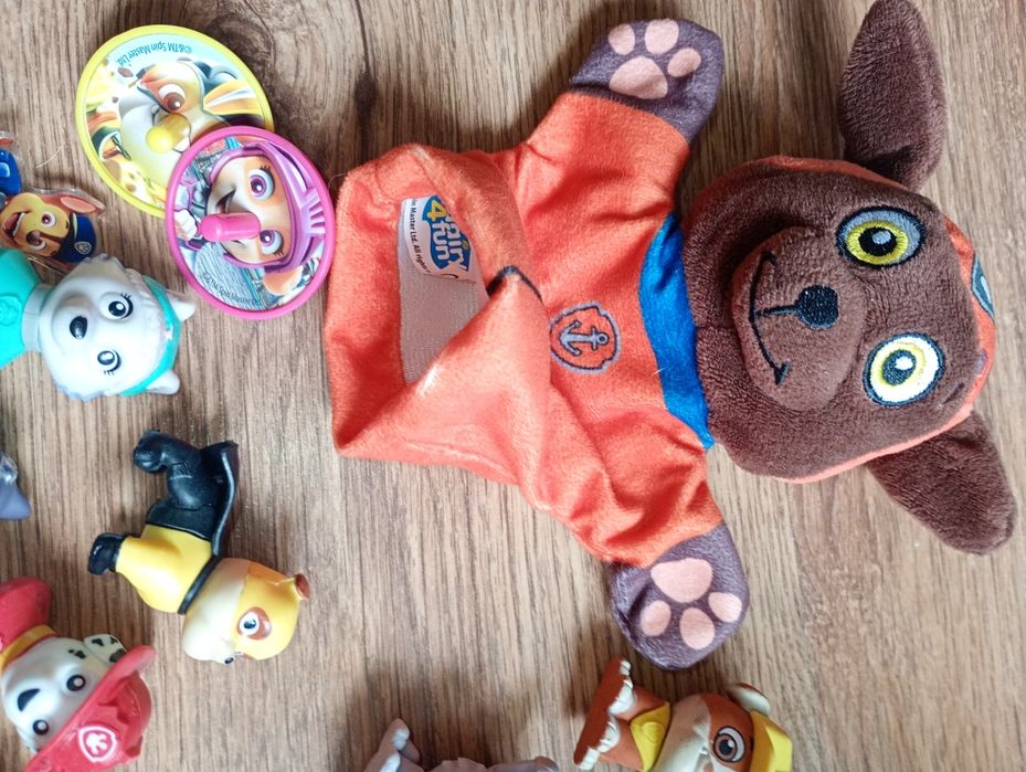 Psi patrol figurki klocki puzzle