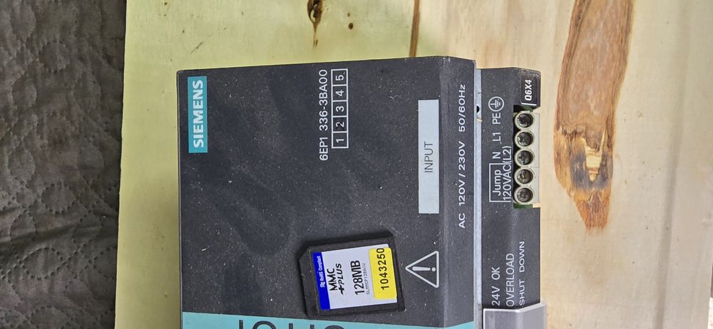 Siemens sitop zasilacz karta 128mb s7 zestaw