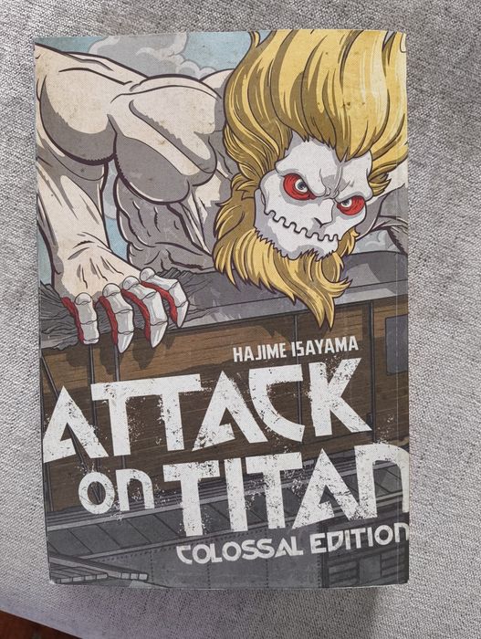 Attack on Titan Colossal Edition Manga 1-5 (Edição Colossal)