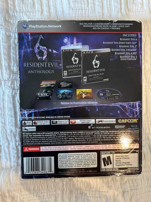 Resident Evil 6 Anthology – PS3 | Com Vouchers