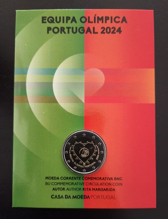 Moeda de 2 euros BNC Portugal