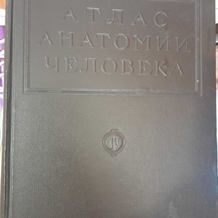 Медицинские книги, Атлас анатомии человека 4 том Воробьев В.П.