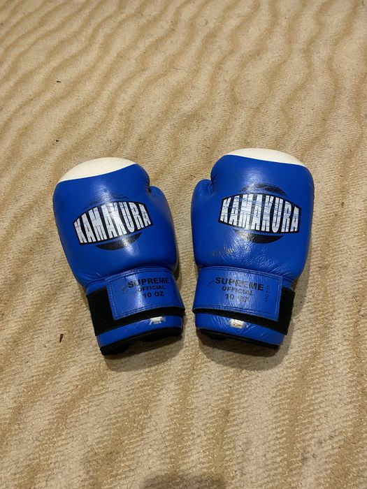 Боксерские перчатки кожаные Kamakura 10oz