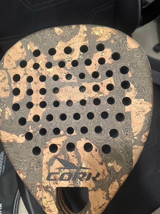 Raquete padel Cork Extreme Black II