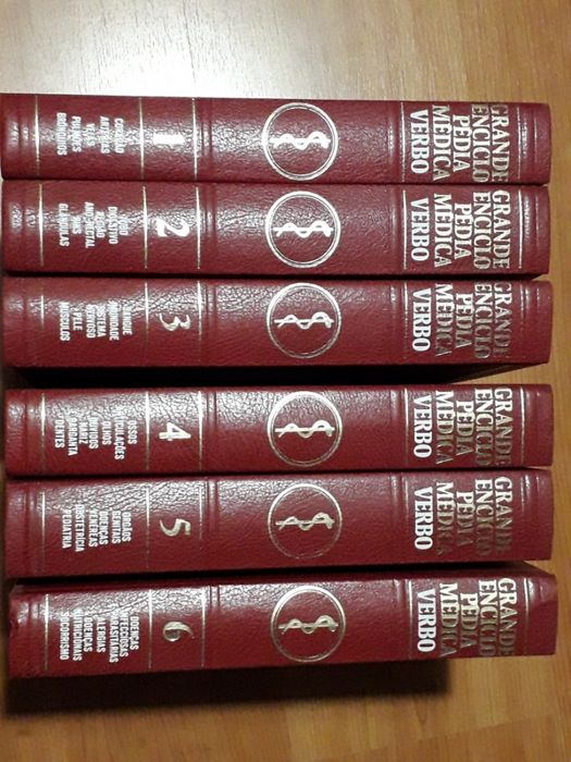 Enciclopédia Médica da Verbo 6 volumes