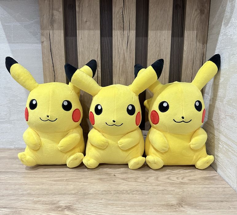 М'яка іграшка Пікачу - 25 см Покемон  Плюшевый Пикачу