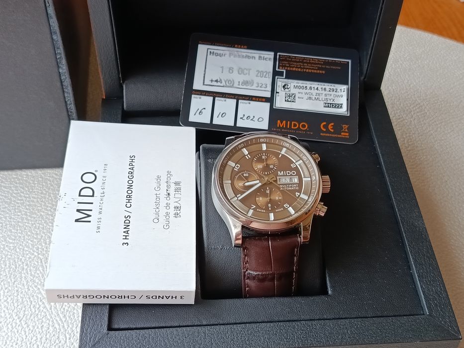 Mido Multiford. Valjoux 7750.