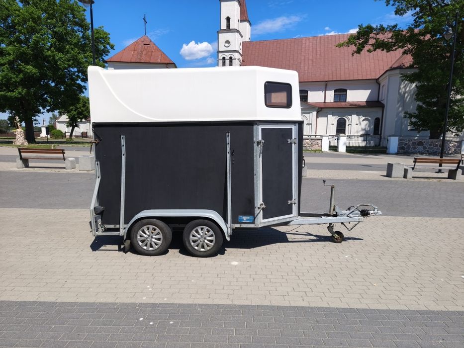 Przyczepa konna dla koni 1.5 konia Wesco 1300 DMC Bardzo dobry Stan!!!