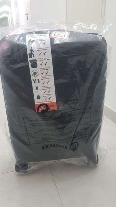 Benzi Mala de Cabine / Trolley 55cm 4R BZ5709 Preto