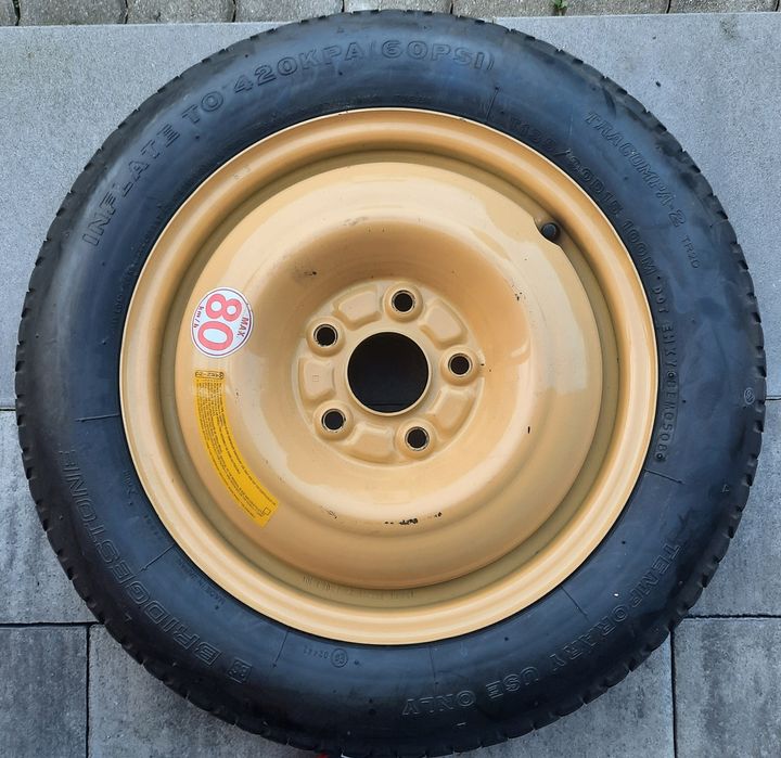 Koło dojazdowe 135/90 R15, 5×114,3