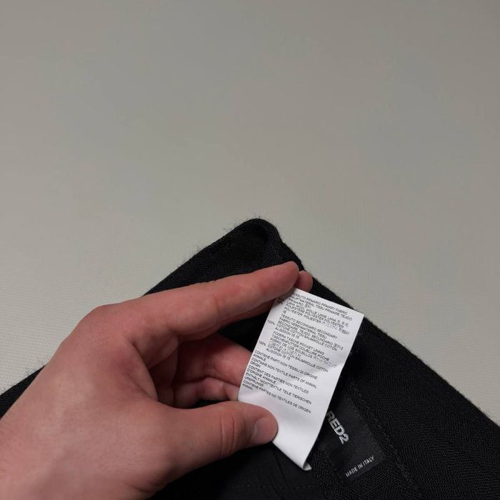 Spodnie Dsquared2 – Wool Blend, Cropped Tailored, Made in Italy