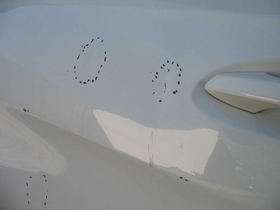 Mercedes CLA C117 Sedan drzwi lewe tył lakier 650 opis