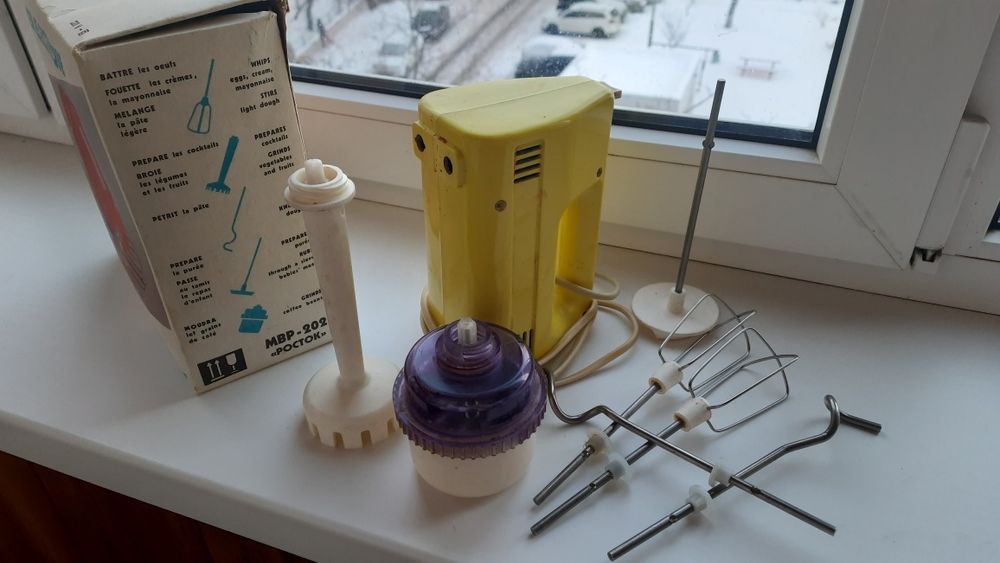 Блендер BOSH, міксер "Росток"