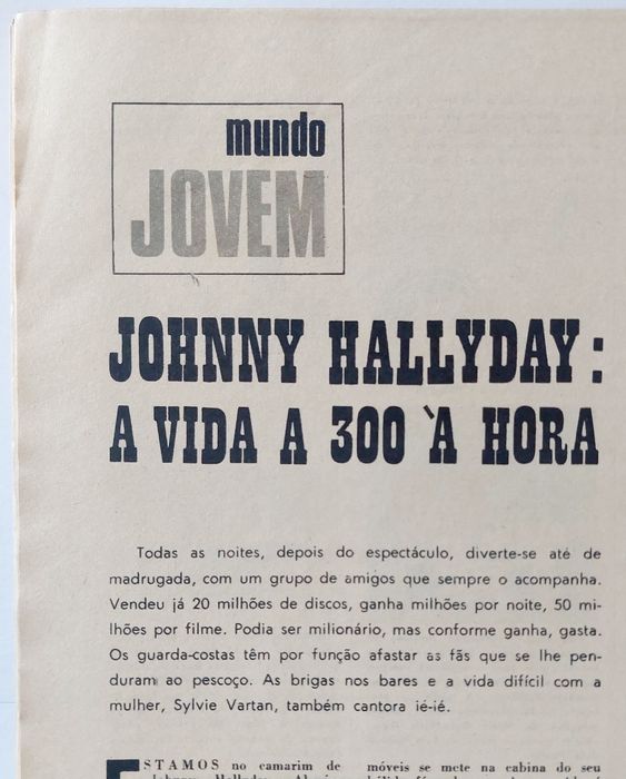 Johnny Hallyday - A Vida a 300 à Hora