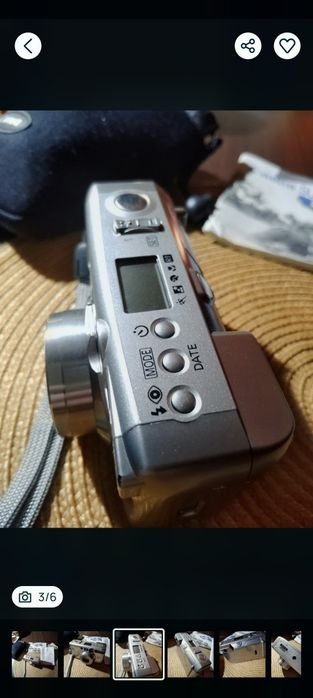 Analogowej nieużywane aparat duży zoom