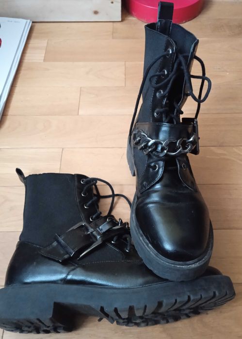 Botki z cholewką Reserved, rozm. 36