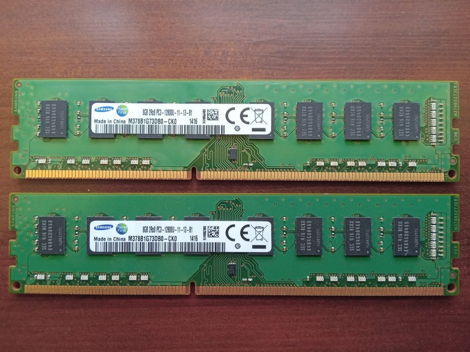 Оперативная память DDR3 8GB 1600mhz 12800U для ПК INTEL/AMD DIMM