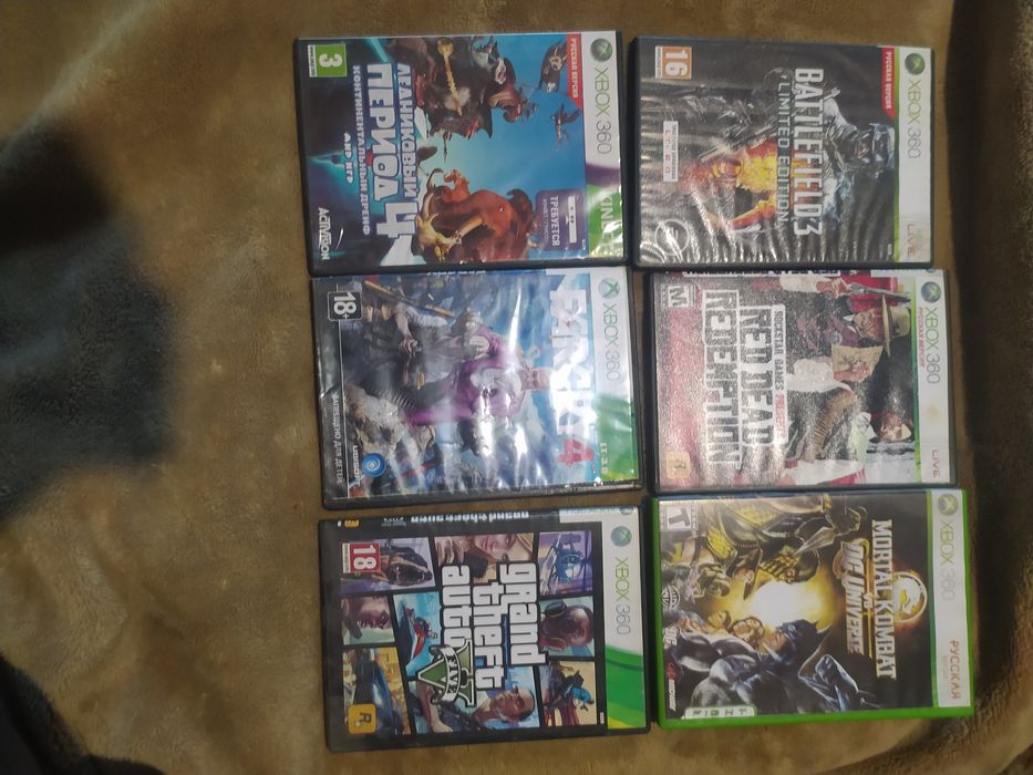 Продам игри от XBOX