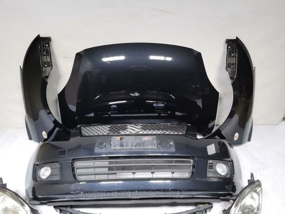 przód kompletny zderzak maska błotnik reflektor suzuki swift mk6 lift 07-10