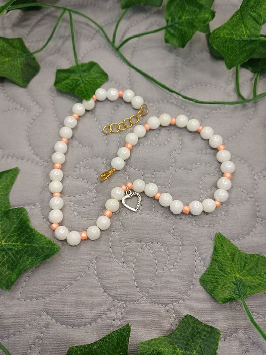 Śliczny naszyjnik handmade