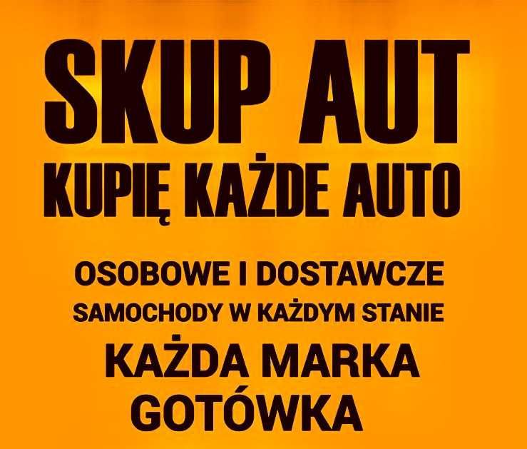 skup aut za gotówke oraz złomowanie aut Kielce i okolice do 100k