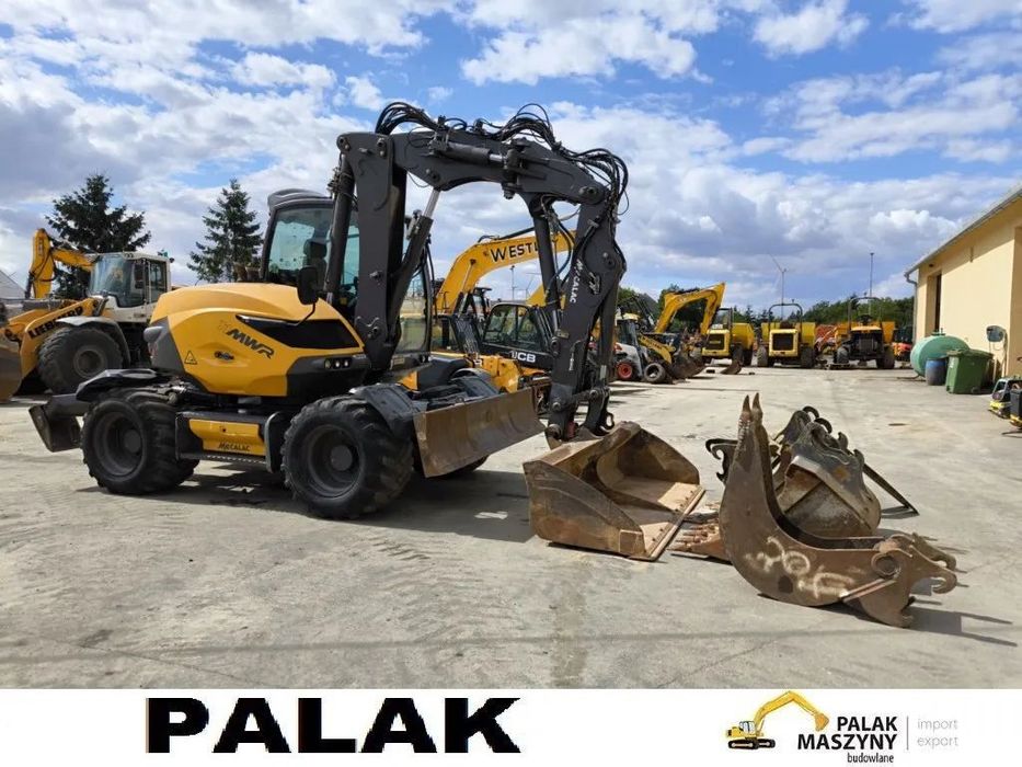 Mecalac Koparka kołowa  MECALAC 11 MWR  , 2018 rok  MECALAC  MWR 11  / koparko-ładowark/  JCB