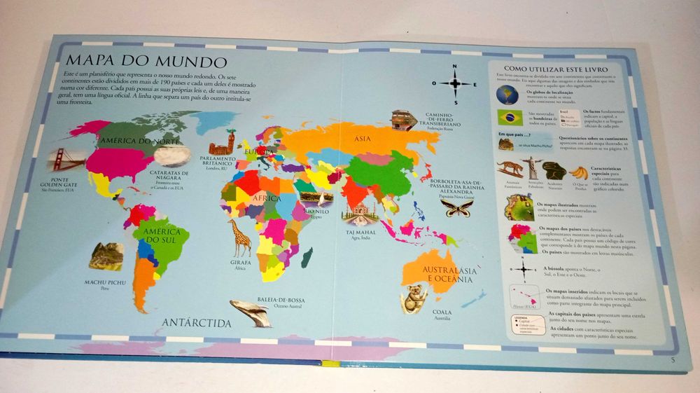 O Meu Mundo - Atlas Infantil Ilustrado