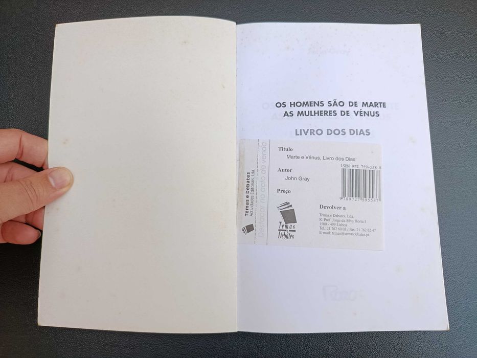 Livro "Livro dos Dias", de John Gray