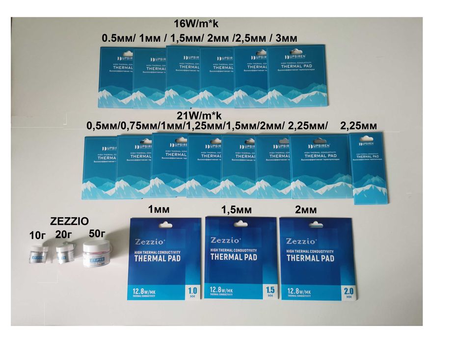 Термопрокладки Upsiren якісні