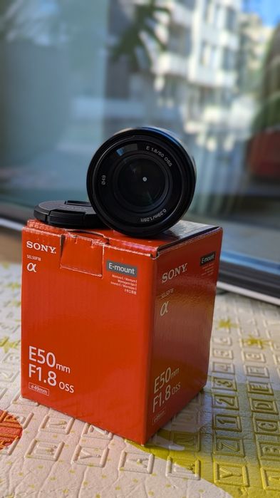 Objetiva Sony E50MM F1.8 OSS