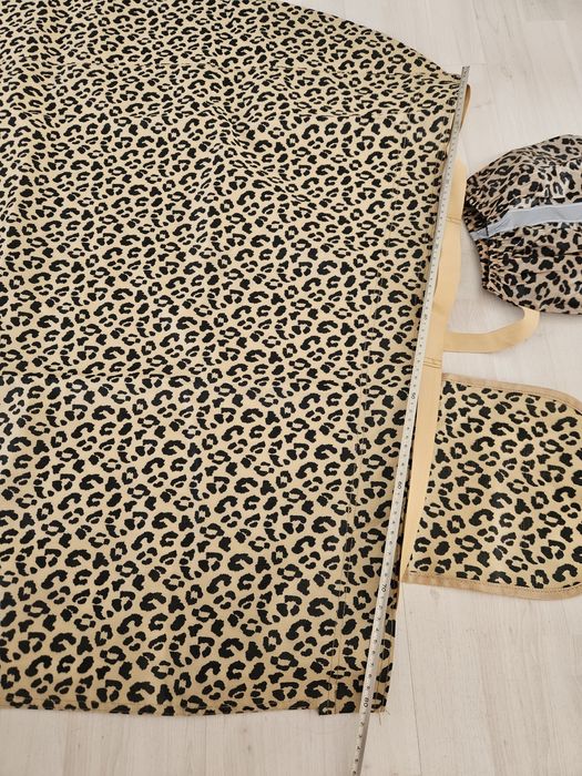 Накидка на лобове скло захисник від снігу, дощу, сонця  леопард