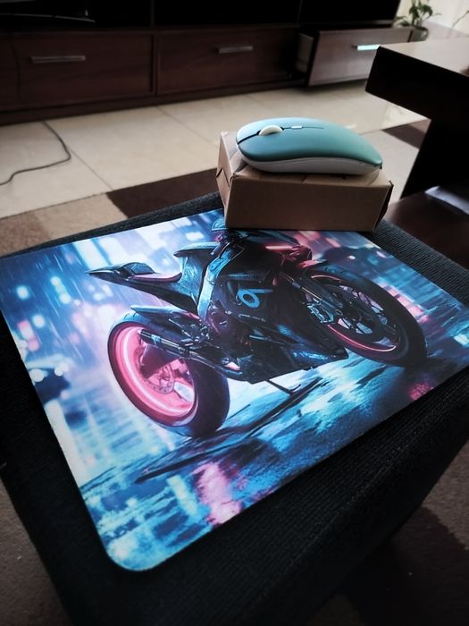 Rato sem fio + tapete de gaming