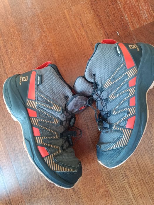 Buty trekkingowe Salomon waterproof dzieciece