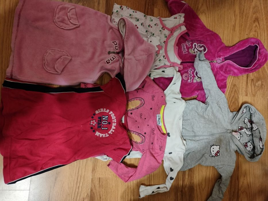 Duża Paka ubranek wiosna lato  86/92