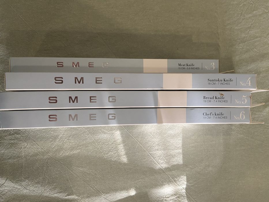 Facas Smeg originais Novas na embalagem