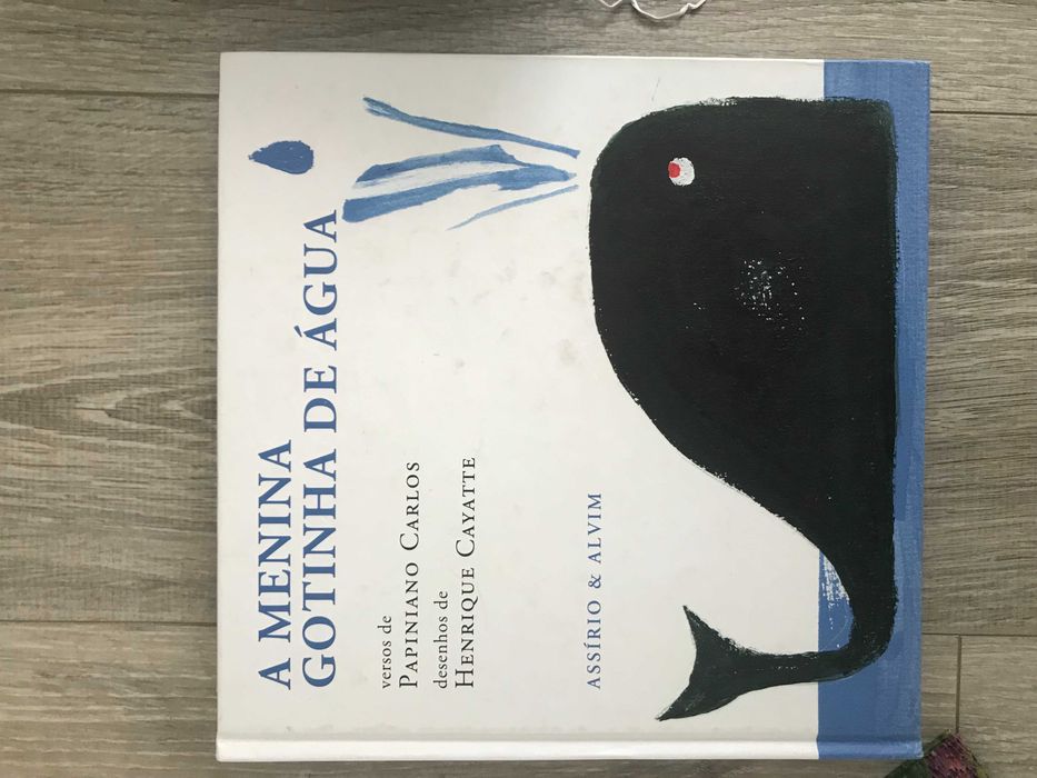 livro infantil "A menina gotinha de água"