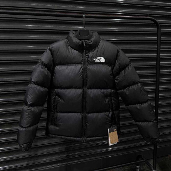 Чоловічий зимовий пуховик-куртка The North Face TNF чорний S-XL