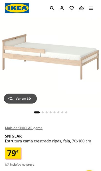 Cama criança  e estrado