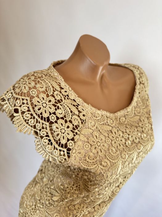 Сукня коктельна мережево