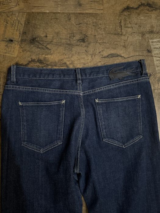 Оригинальные джинсы Lacoste, FR 40 / US 30, тёмно-синие, Slim