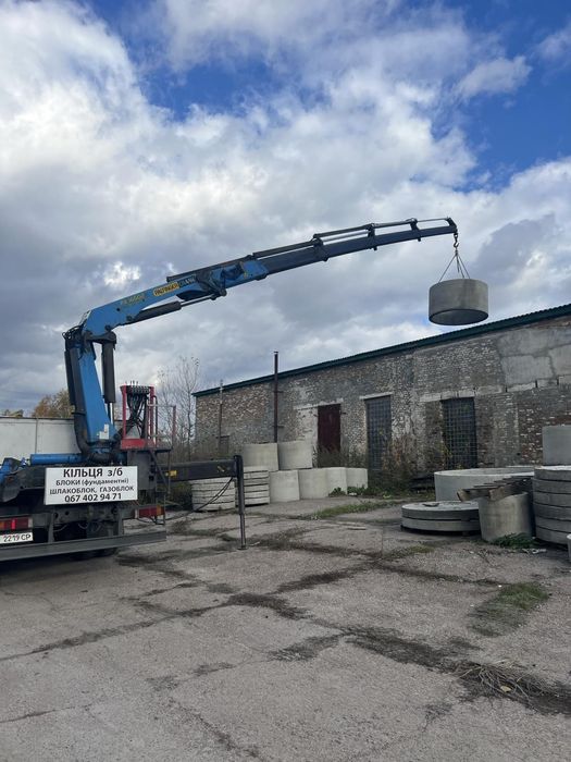 Кран-маніпулятор Івеко