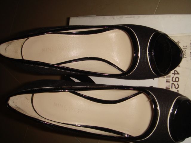 buty Nine West na koturnie granatowe rozm. 36