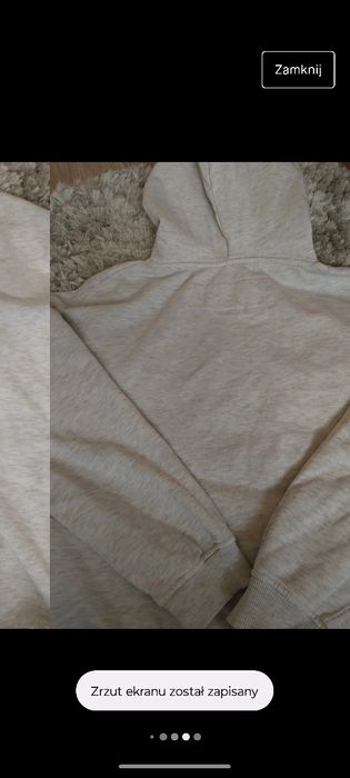 Bluza szara z kapturem riverdale house