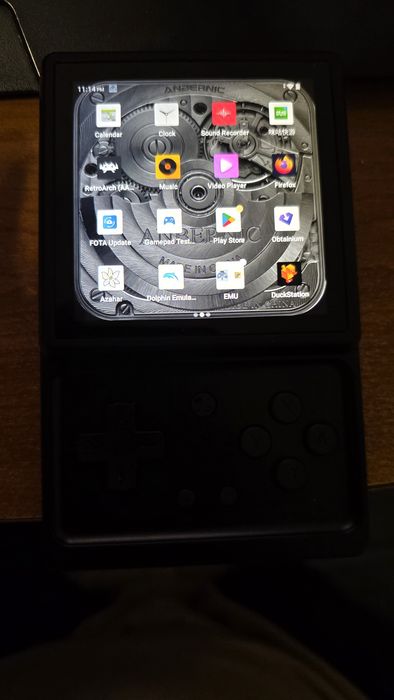 Ambernic RG rotate black