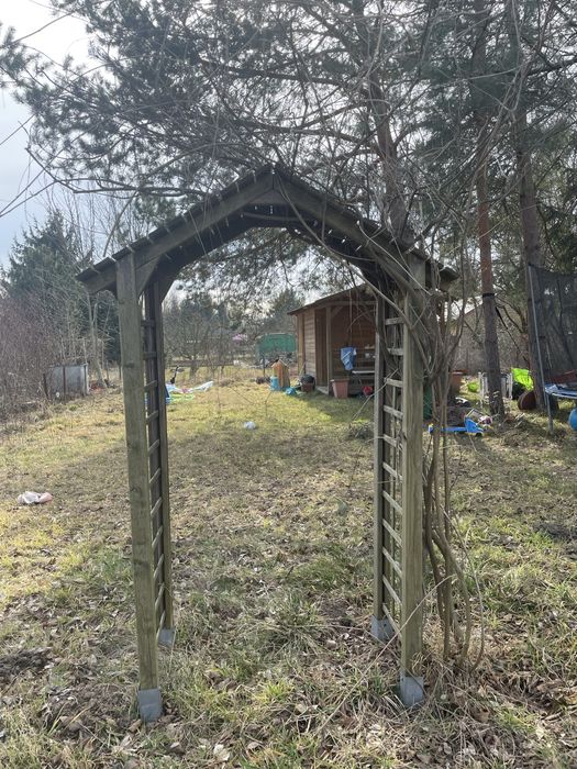 Działka ROD Lotnik ul. Strachowicka koło lotniska 350m