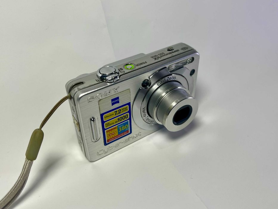 Sony Cyber-shot DSC-W55 7.2MP цифровой фотоаппарат | CCD | 3x Zoom Carl Zeiss | HD видео