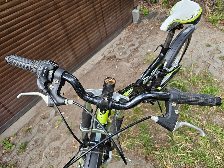 Merida F/S Team 20" rower dziecięcy z amortyzatorami przód i tył, 6 biegów Shimano