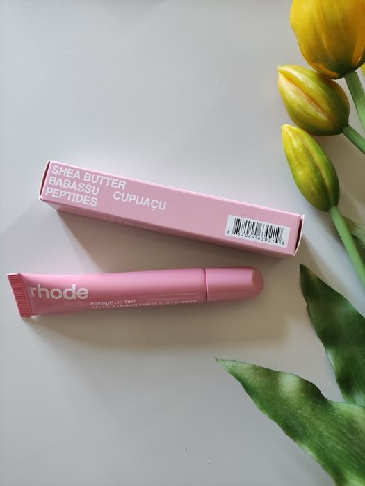 Rhode Ribbon błyszczyk pomadka do ust pink różowa tint lip gloss