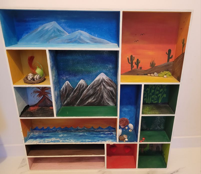 Półka, Gablotka na figurki